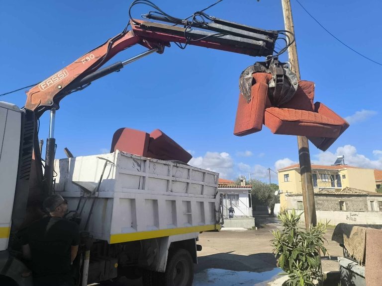 Λέσβος: Ξεκινά η καταγραφή των ζημιών από την κακοκαιρία