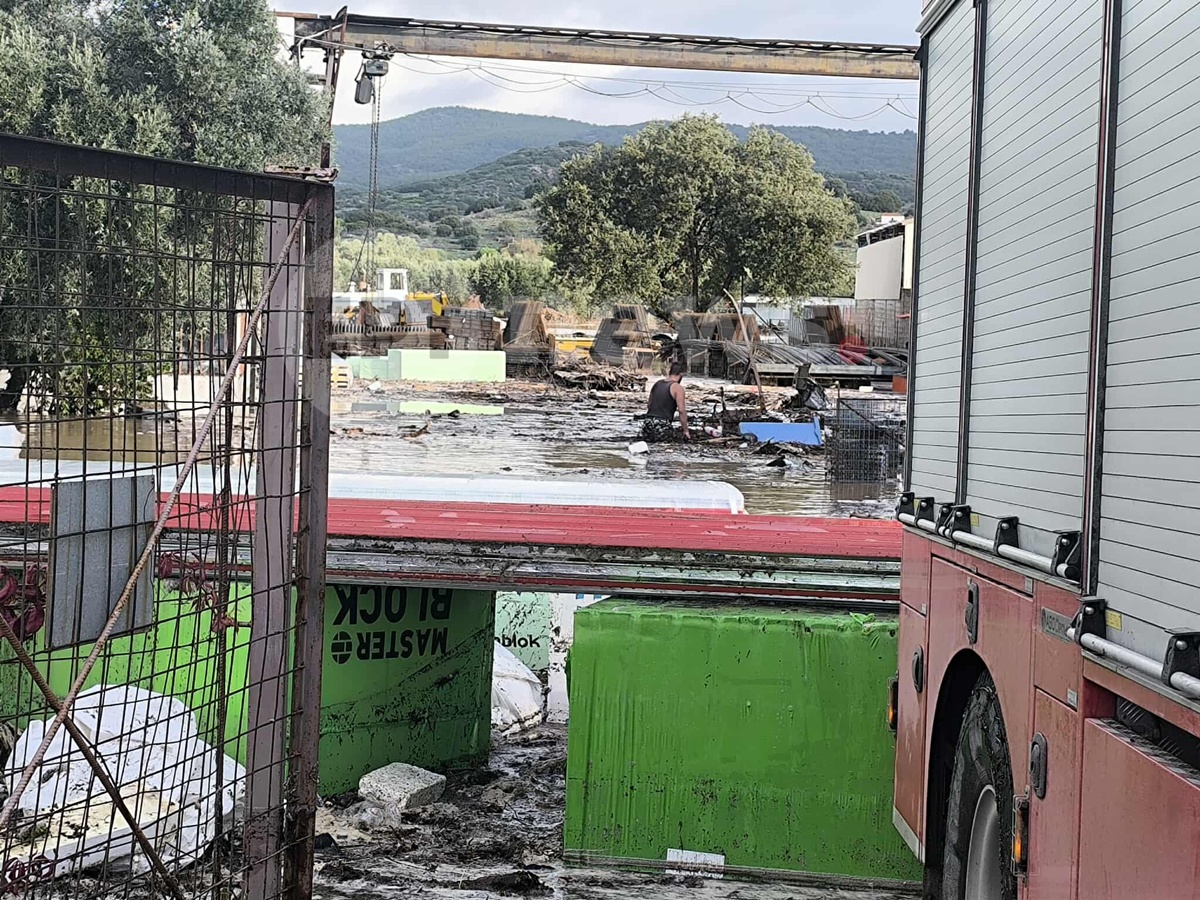 Λέσβος: Ξεκινά η καταγραφή των ζημιών από την κακοκαιρία