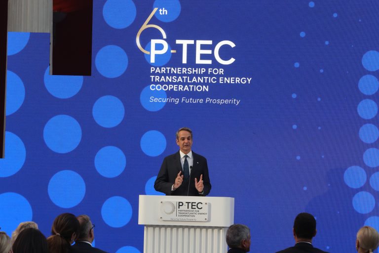 Live η ομιλία του Κ. Μητσοτάκη στην ιστορική σύνοδο της Διατλαντικής Ενεργειακής Συνεργασίας στο Ζάππειο