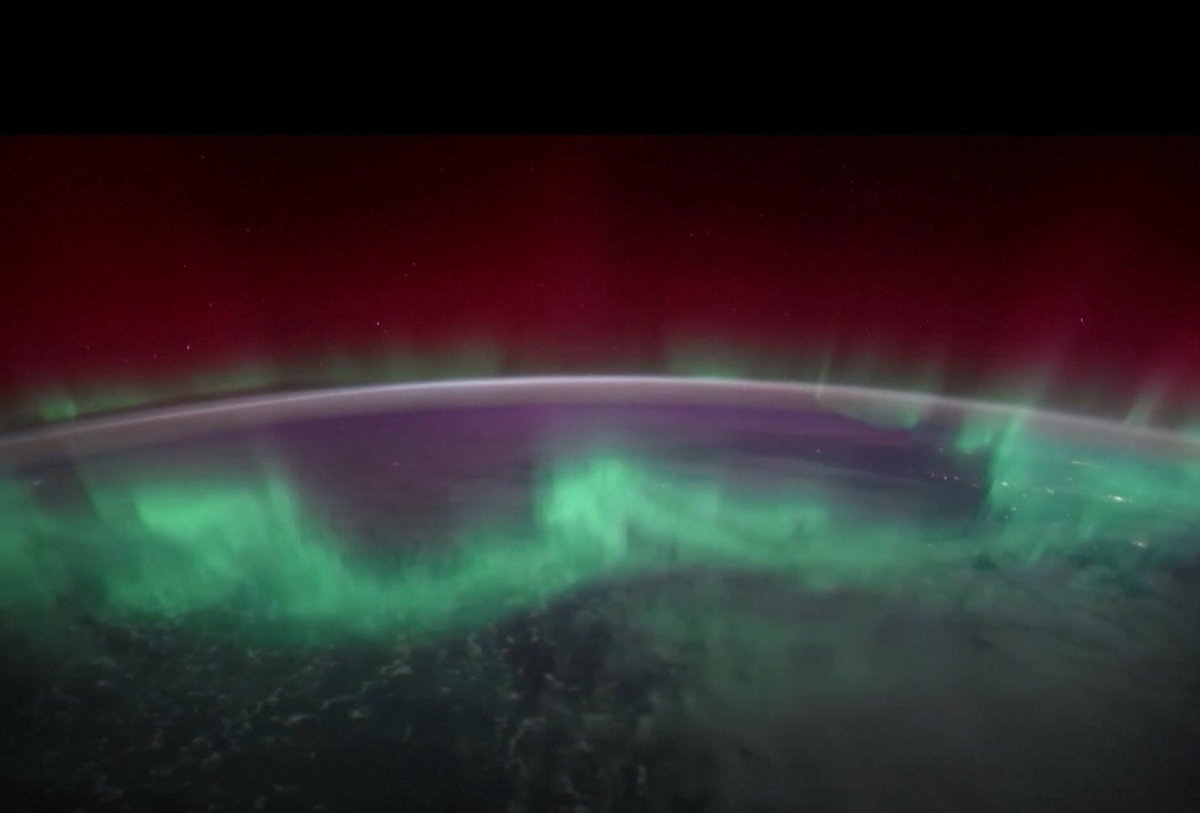 Εντυπωσιακό σέλας κατέγραψε αστροναύτης της NASA από τον Διεθνή Διαστημικό Σταθμό