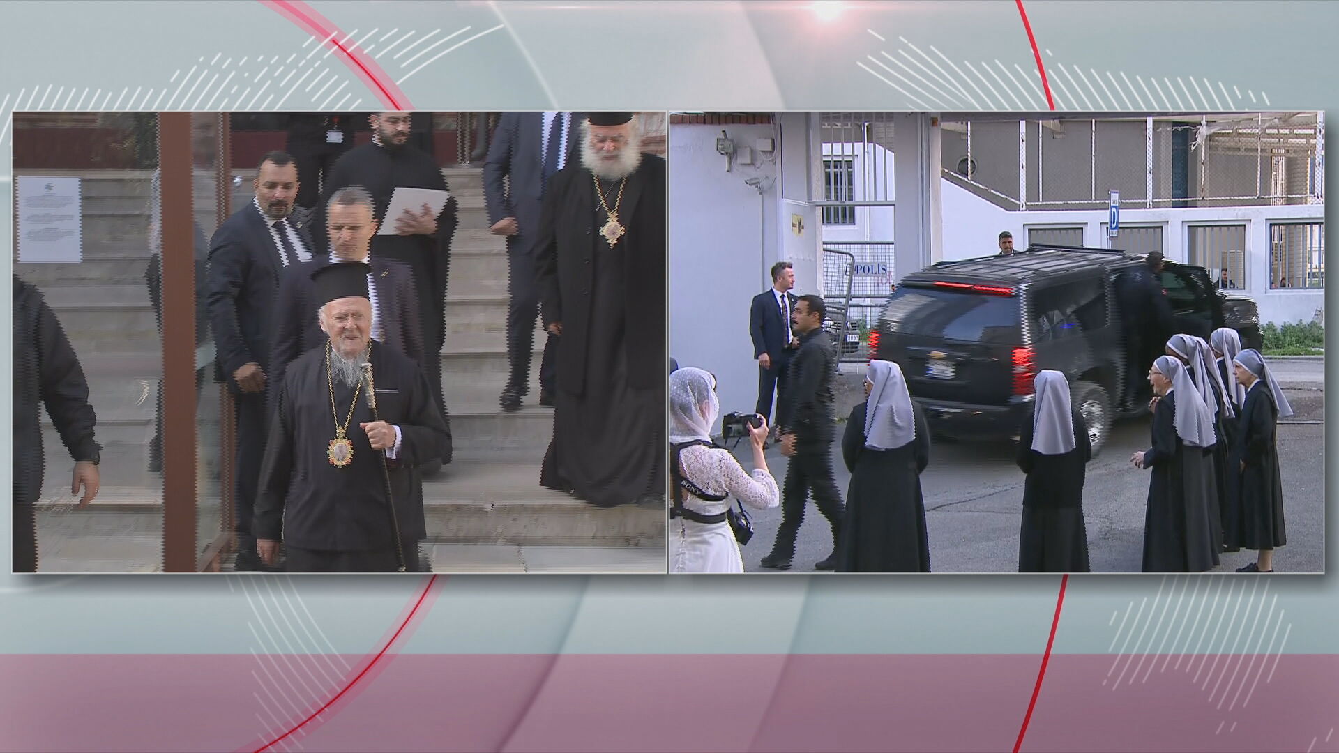 Καθοδόν προς την Νίκαια ο Πατριάρχης Βαρθολομαίος και ο Πάπας Λέων ο 14ος – Τι μεταδίδει το ΕΡΤnews