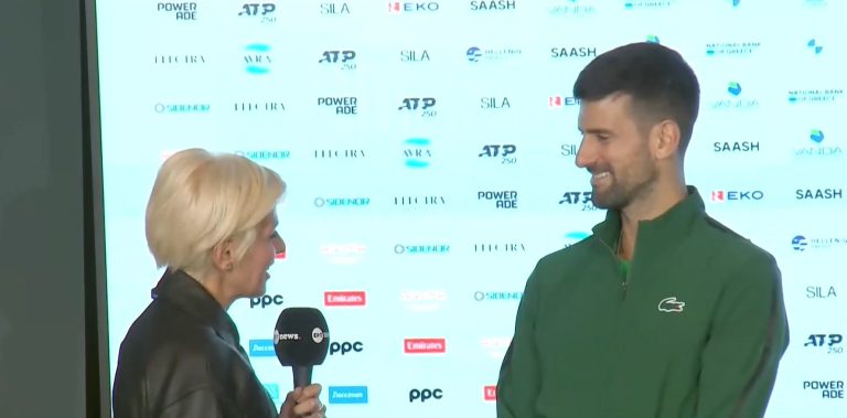 Τζόκοβιτς στην ΕΡΤ: Νιώθω την αγάπη που παίρνω από τους Έλληνες – Είναι ένα όνειρο που έγινε πραγματικότητα