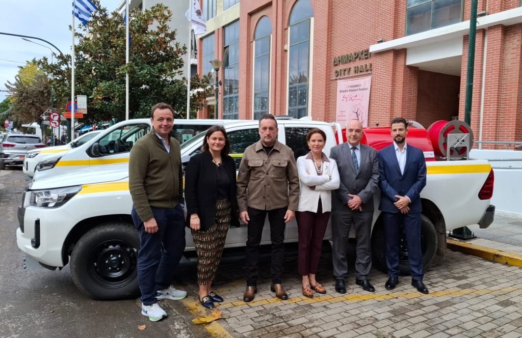 Νέα οχήματα υψηλής επιχειρησιακής ετοιμότητας για την Πολιτική Προστασία στην Αλεξανδρούπολη