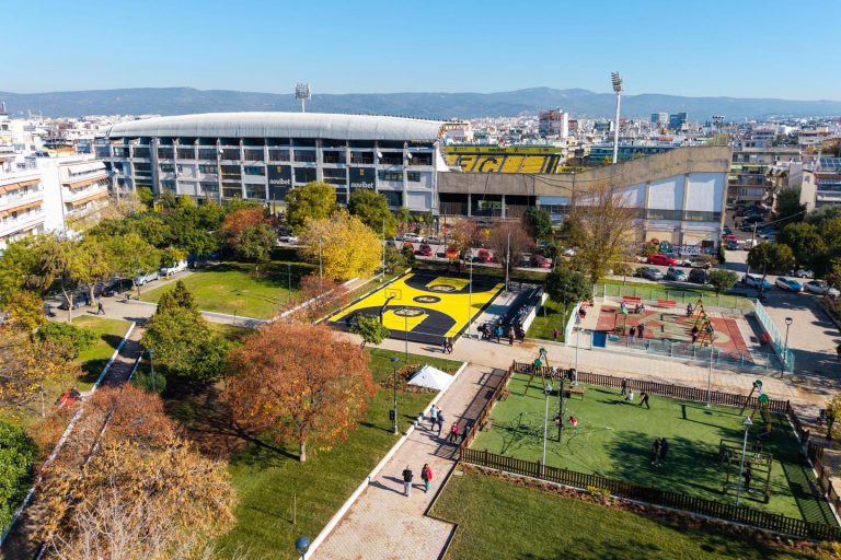 Θεσσαλονίκη: Νέο «πνεύμονα» πρασίνου απέκτησαν οι κάτοικοι της Χαριλάου με την παράδοση του πλήρως ανακαινισμένου Πάρκου Αλκμήνης