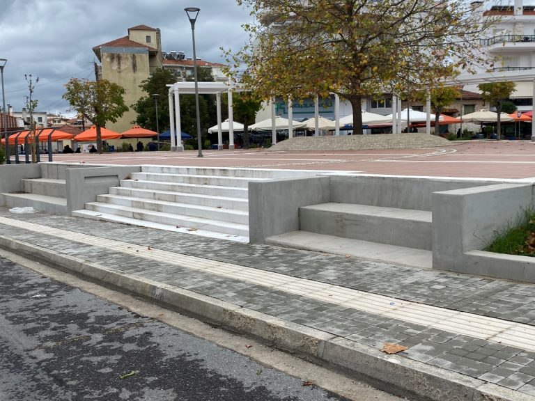 Στις 19 Νοεμβρίου τα εγκαίνια της ανακαινισμένης πλατείας Μπασιάκου Τρίπολης