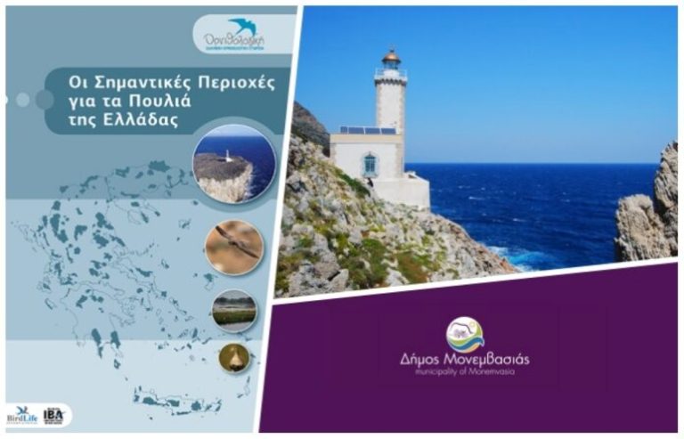 Στις σημαντικές περιοχές για τα πουλιά η περιοχή του Κάβου Μαλέα