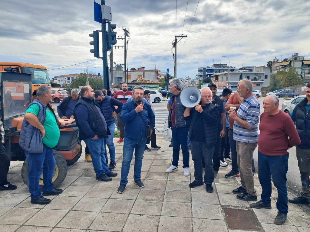 Αγροτική συγκέντρωση διαμαρτυρίας στον Πύργο