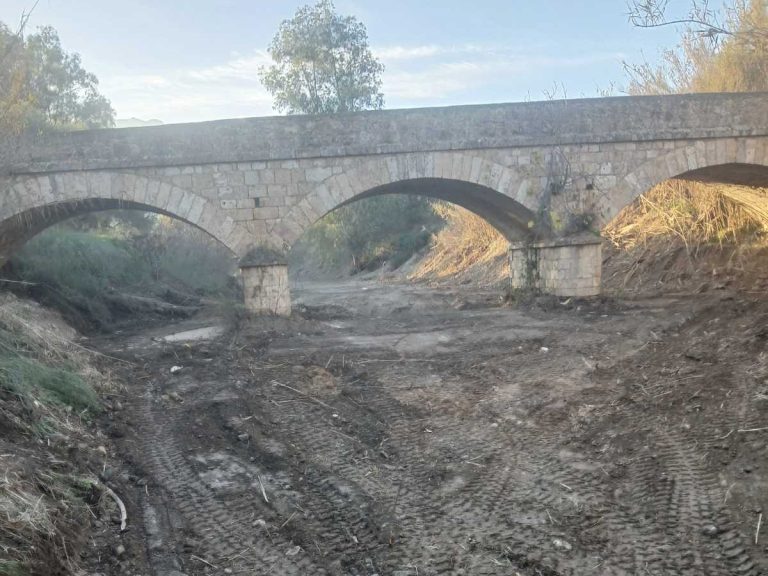 «Φούσκωσε» ρέμα στην ευρύτερη περιοχή των Μολάων Λακωνίας