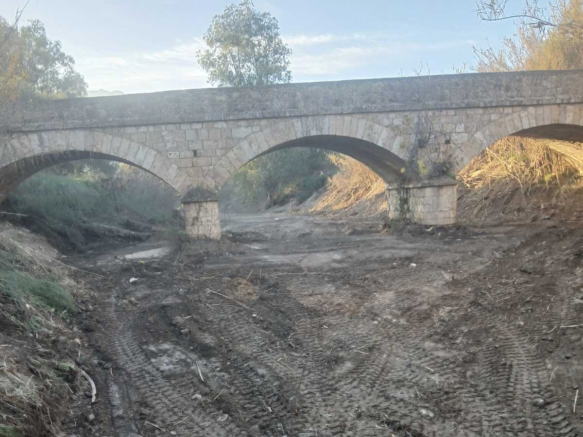 “Φούσκωσε” ρέμα στην ευρύτερη περιοχή των Μολάων Λακωνίας