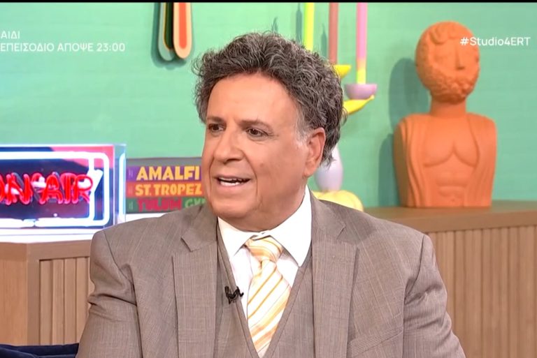 Χ. Ρώμας στο «Στούντιο 4»: Επέμενα για το «Καφέ της Χαράς» – Τι αποκάλυψε για τη νέα κωμωδία  που ετοιμάζει