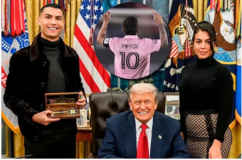 Οι Δημοκρατικοί «απαντούν» στον Τραμπ με βίντεο του Μέσι μετά την επίσκεψη του Κριστιάνο Ρονάλντο στο Λευκό Οίκο (video)