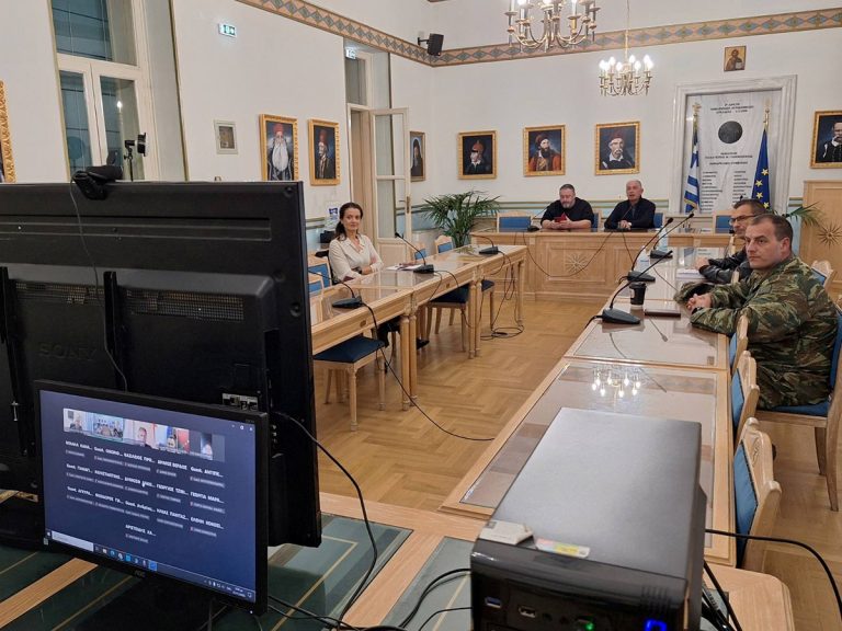 Σύσκεψη περιφερειακού συντονιστικού οργάνου Πολιτικής Προστασίας στην Τρίπολη