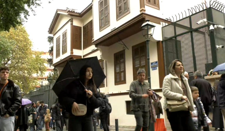 Θεσσαλονίκη: Το ανακαινισμένο Μουσείο Ατατούρκ εγκαινίασε ο υπουργός Πολιτισμού και Τουρισμού της Τουρκίας, Μεχμέτ Νουρί Ερσόι