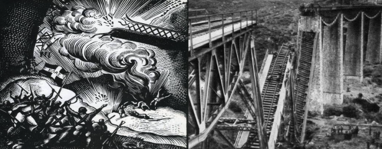 Εκδήλωση για την ανατίναξη της γέφυρας στον Γοργοπόταμο