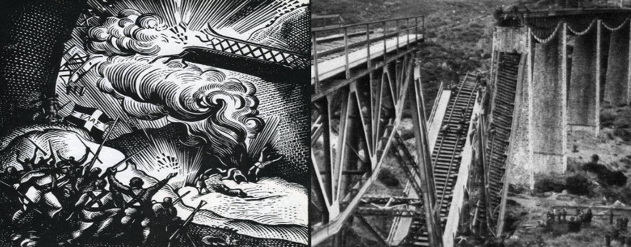 Εκδήλωση για την ανατίναξη της γέφυρας στον Γοργοπόταμο