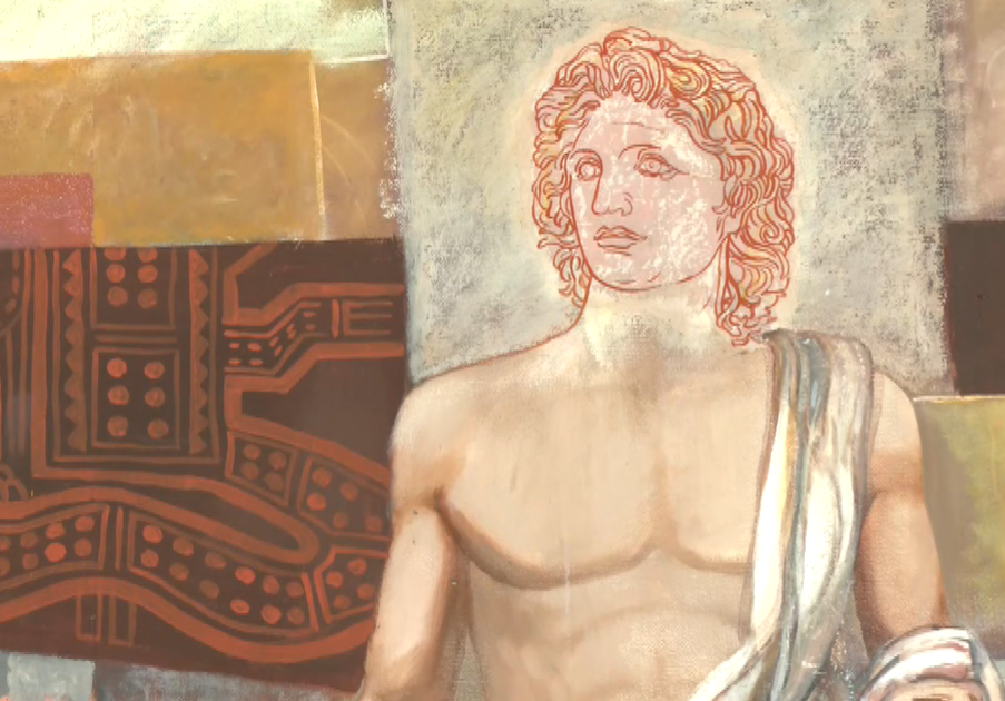 «Ο Μέγας Αλέξανδρος πίσω στην Αίγυπτο»: Η έκθεση του Μάκη Βαρλάμη ταξιδεύει στην Αλεξάνδρεια της Αιγύπτου