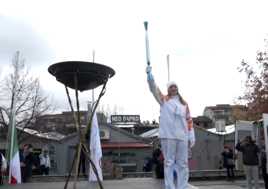 Η φλόγα των Χειμερινών Ολυμπιακών Αγώνων «φώτισε» τη Φλώρινα