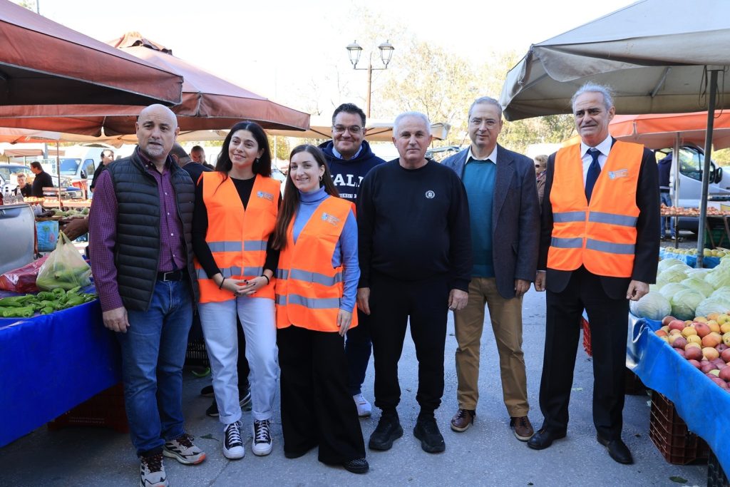 Δράση μαθητών του1ου Πειραματικού Γυμνασίου Λάρισας για την αξία της τροφής και την προσφορά τροφίμων