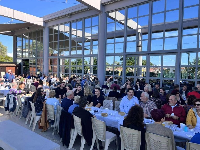 Γιορτή Τσικουδιάς στον Πύργο από τους Κρητικούς της Ηλείας