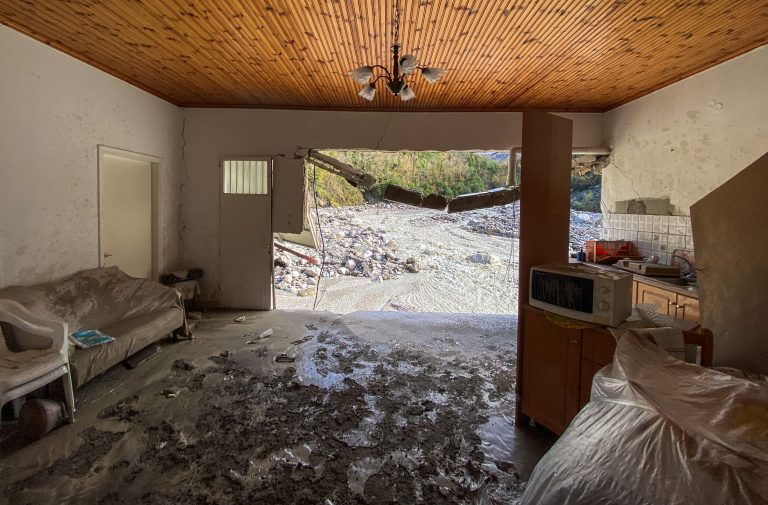 Καταστροφές από την κακοκαιρία στα Τζουμέρκα