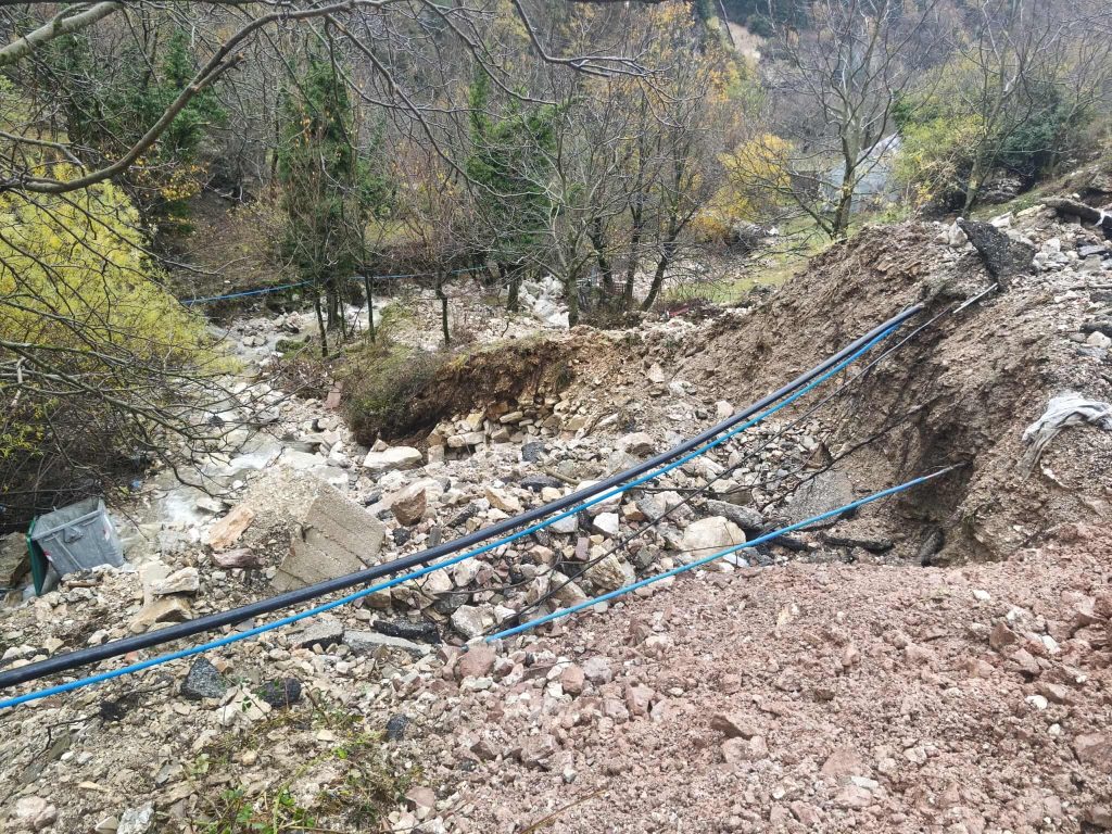 Αποκαταστάθηκαν οι ζημιές στις βασικές υποδομές των Τζουμέρκων- Προβλήματα σε τρεις γέφυρες και οδικό δίκτυο