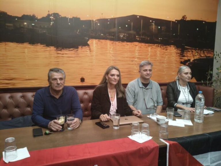 Βόλος – Π. Πέρκα: «Η Αριστερά οφείλει να σταθεί στα πόδια της και να εμπνεύσει ξανά τον κόσμο»