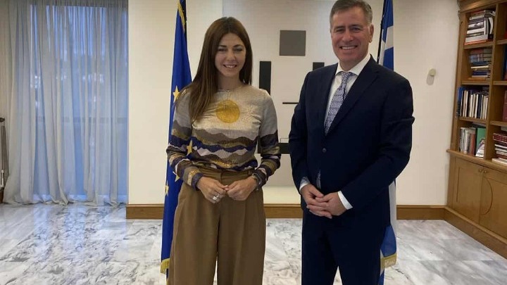 Θεσσαλονίκη: Με την υπουργό Παιδείας Σ. Ζαχαράκη συναντήθηκε ο πρύτανης του ΔΙΠΑΕ Στ. Αγγελόπουλος