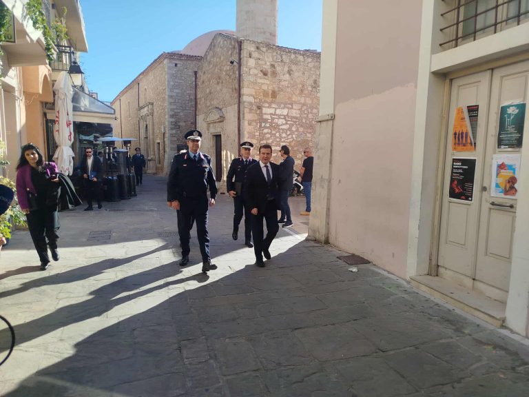 Στο Ρέθυμνο ο Μ. Χρυσοχοΐδης – Νέα μέτρα για την οπλοκατοχή