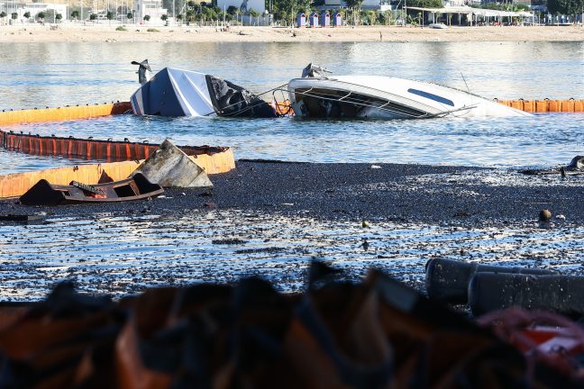Μαρίνα Ζέας: Βίντεο ντοκουμέντο από τη φωτιά στα τέσσερα σκάφη που βυθίστηκαν – Πώς ξεκίνησε