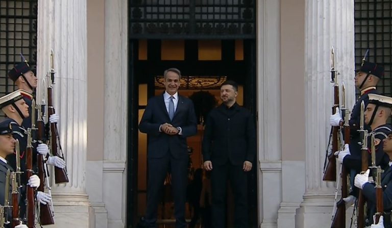 Στην Αθήνα ο Ζελένσκι: Συναντάται με Μητσοτάκη – Στο επίκεντρο η συμφωνία για την ενέργεια