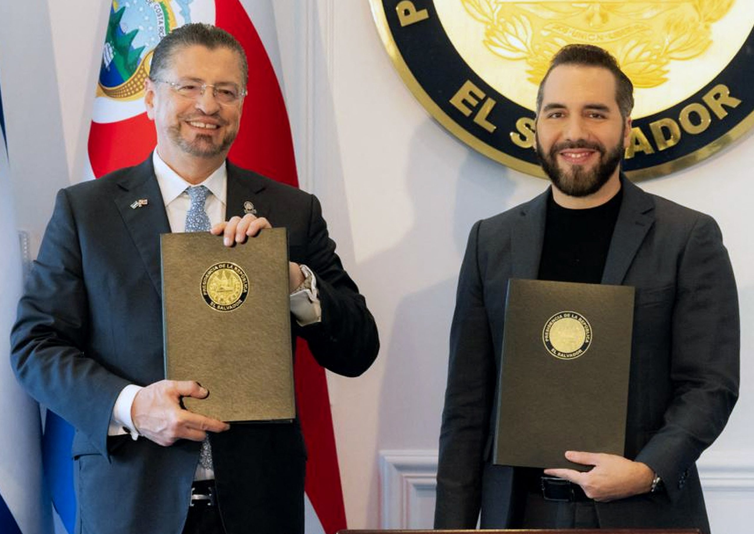 Ελ Σαλβαδόρ και Κόστα Ρίκα υπέγραψαν συμφωνία συνεργασίας για την ασφάλεια