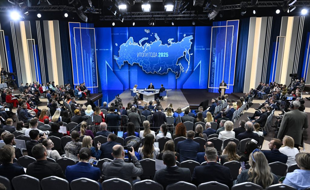 Live η ετήσια συνέντευξη Πούτιν: «Ληστές» που θα έχουν σοβαρές συνέπειες οι Ευρωπαίοι