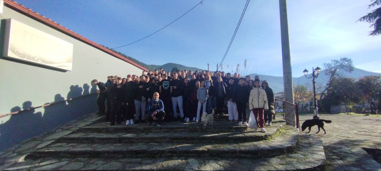 Μαθητές γιόρτασαν την παγκόσμια ημέρα βουνού με πεζοπορία στην Τσαριτσάνη