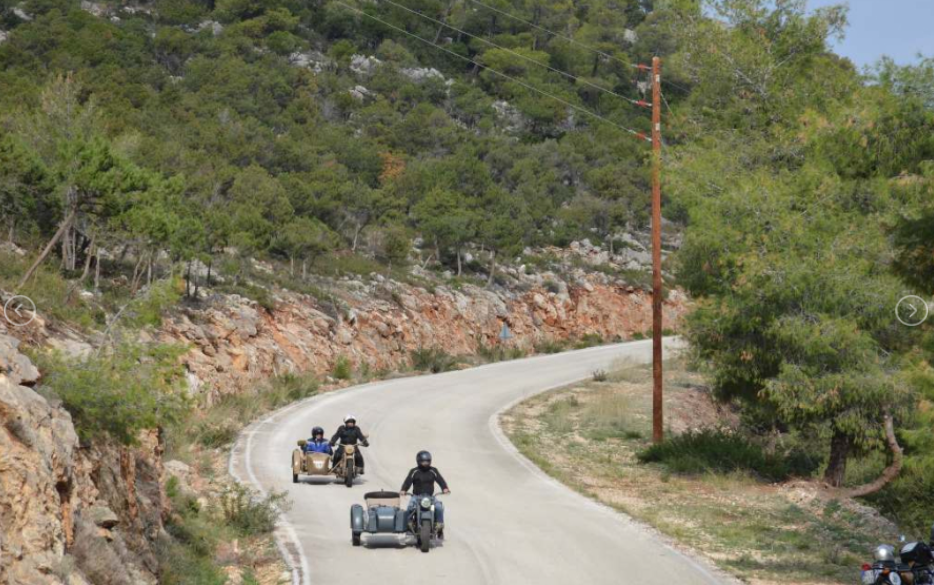 25ο Αττικό Rally: Κλασικές μοτοσικλέτες γέμισαν τους δρόμους των Μεγάρων