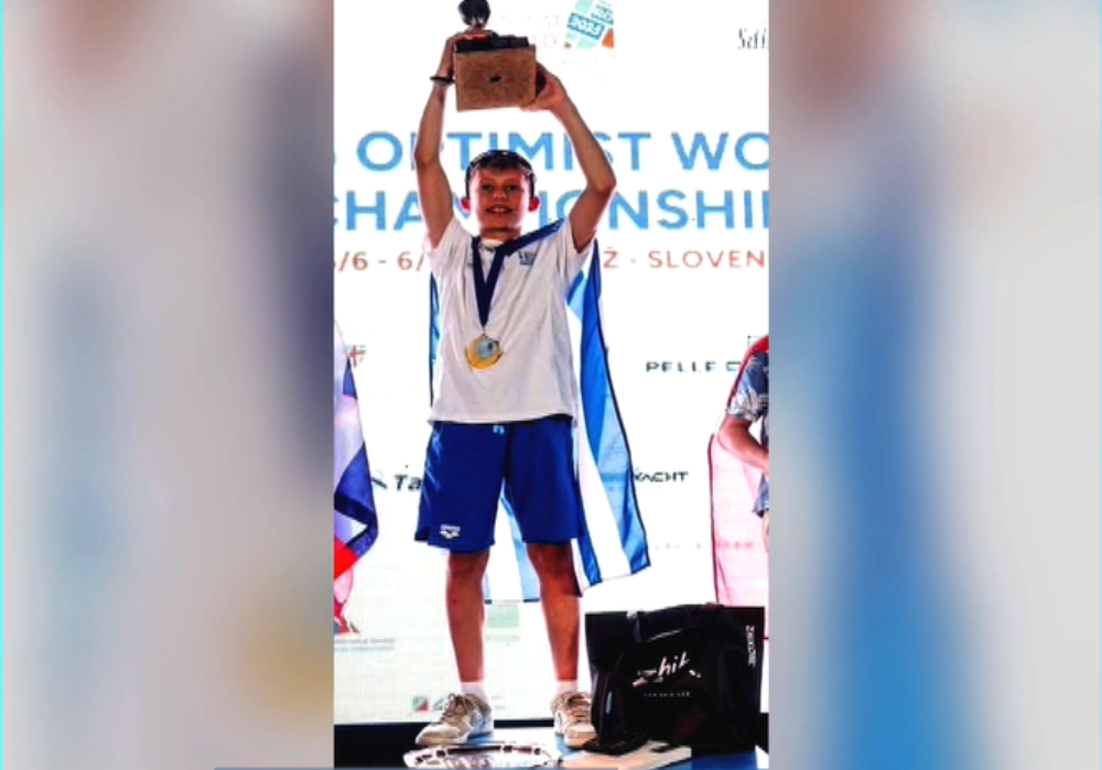 Κορυφαίος αθλητής κόσμου για το 2025 έφηβος από την Βόνιτσα