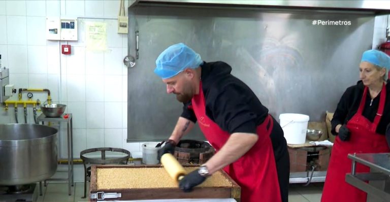 Ένας παραδοσιακός παστελάς στην Χίο