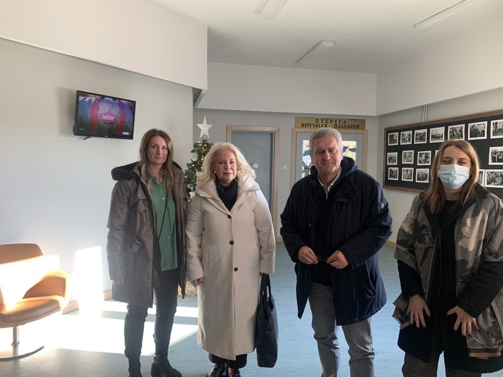 Επισκέψεις της Αντιπεριφερειάρχη Μαγνησίας σε κοινωνικά ιδρύματα του Βόλου