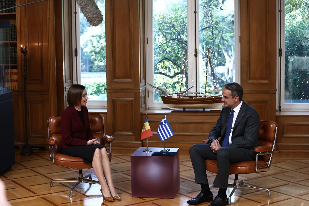 Κ. Μητσοτάκης: Στρατηγική προτεραιότητα για την Ελλάδα η ένταξη της Μολδαβίας στην ΕΕ