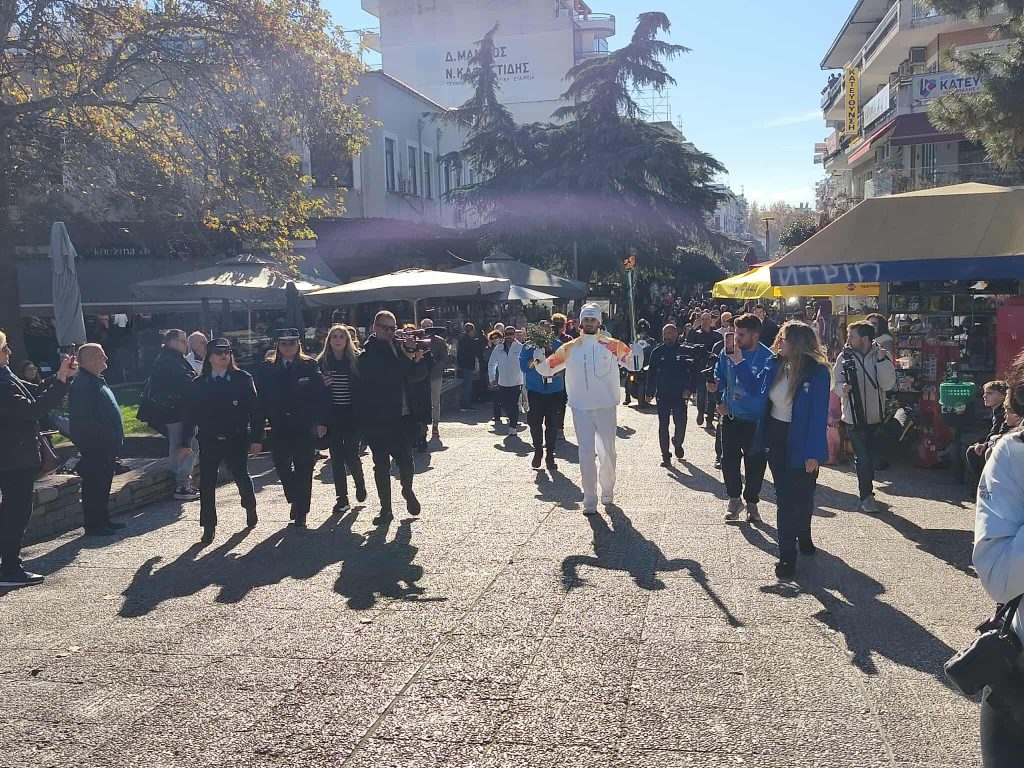 Σέρρες: Με λαμπρότητα η υποδοχή της Ολυμπιακής Φλόγας
