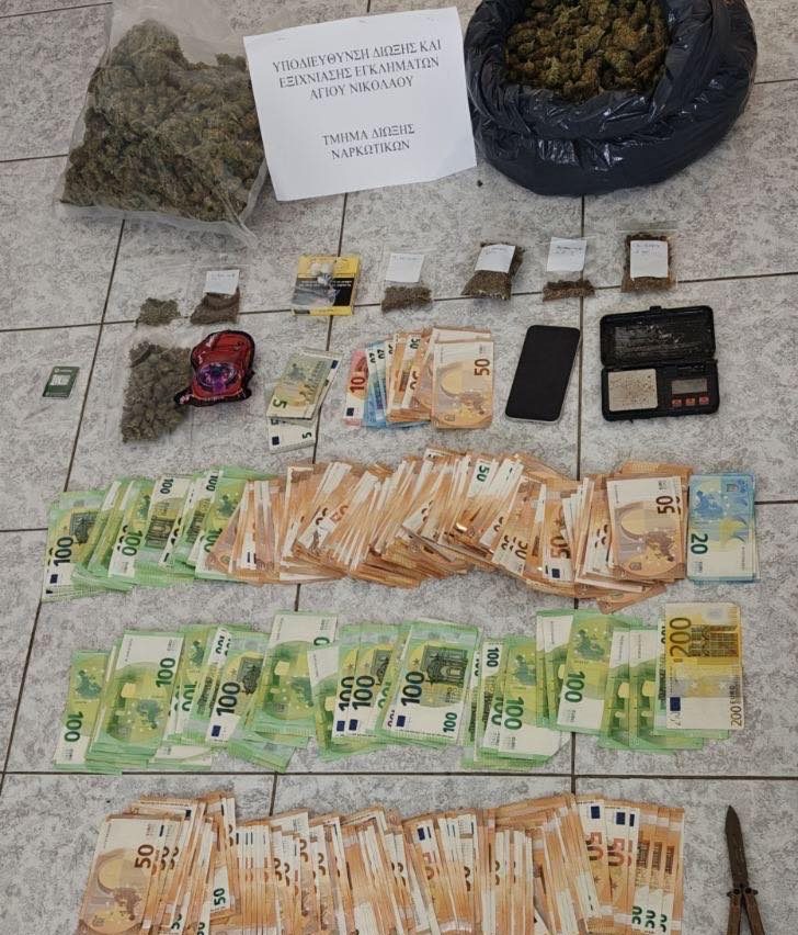 Άγιος Νικόλαος: Συνελήφθη 17χρονος για διακίνηση ναρκωτικών – Χρησιμοποιούσε ως “καβάτζα” το σχολείο