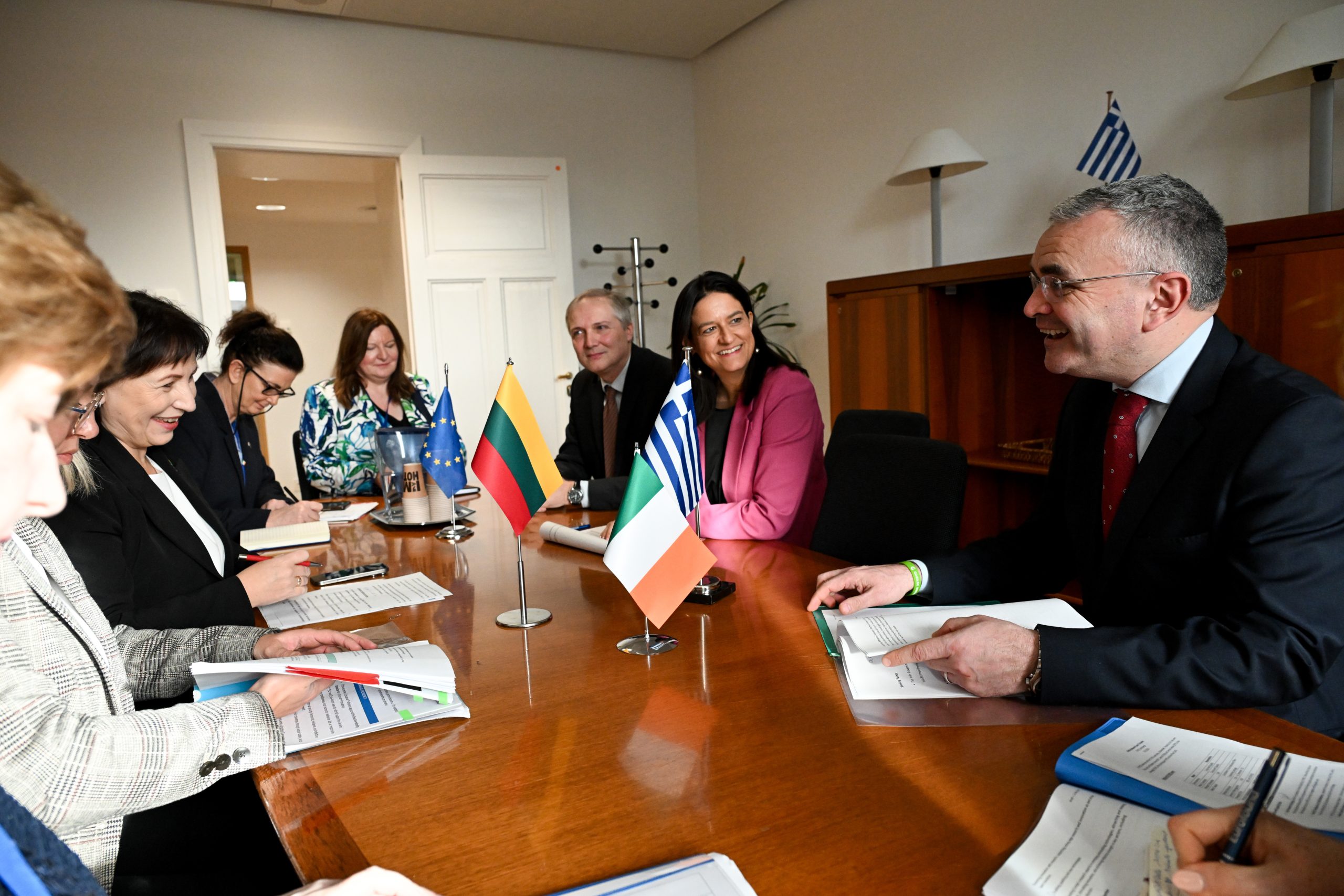 ΣΥΝΕΔΡΙΑΣΗ ΤΟΥ ΣΥΜΒΟΥΛΙΟΥ ΥΠΟΥΡΓΩΝ ΕΡΓΑΣΙΑΣ ΚΑΙ ΚΟΙΝΩΝΙΚΗΣ ΑΣΦΑΛΙΣΗΣ ΤΗΣ Ε.Ε.  *ΠΡΟΣΟΧΗ ΜΟΝΟ EDITORIAL USE * (POOL PHOTO/ΕΥΡΩΠΑΪΚΗ ΕΝΩΣΗ/EUROKINISSI)