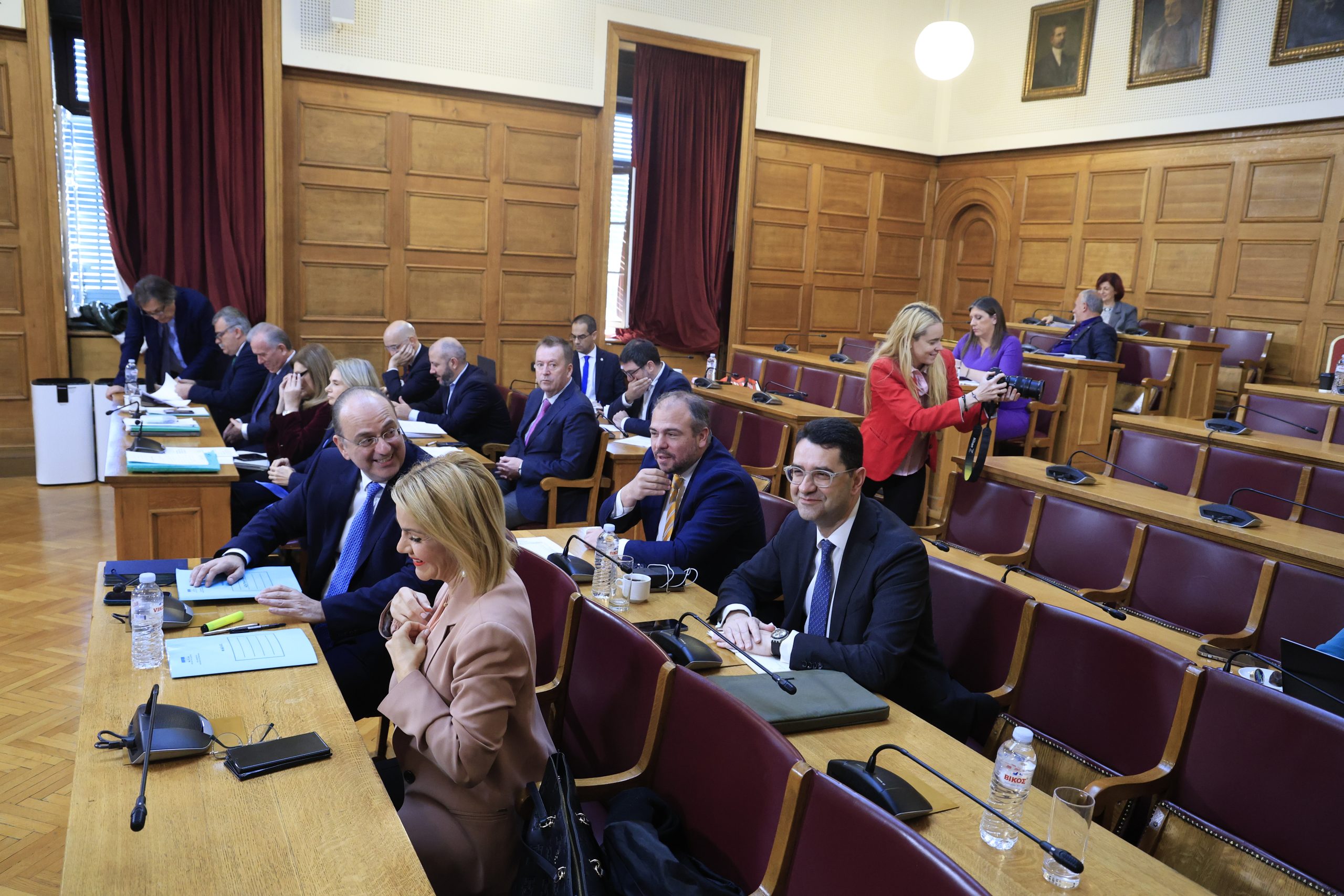 [382913] ΣYNEΔΡIAΣΗ ΤΗΣ EΞETAΣΤΙΚΗΣ ΕΠΙΤΡΟΠΗΣ ΤΗΣ ΒΟΥΛΗΣ ΓΙΑ ΤΟΝ ΟΠEKEΠE  (ΓΙΩΡΓΟΣ ΚΟΝΤΑΡΙΝΗΣ/EUROKINISSI)