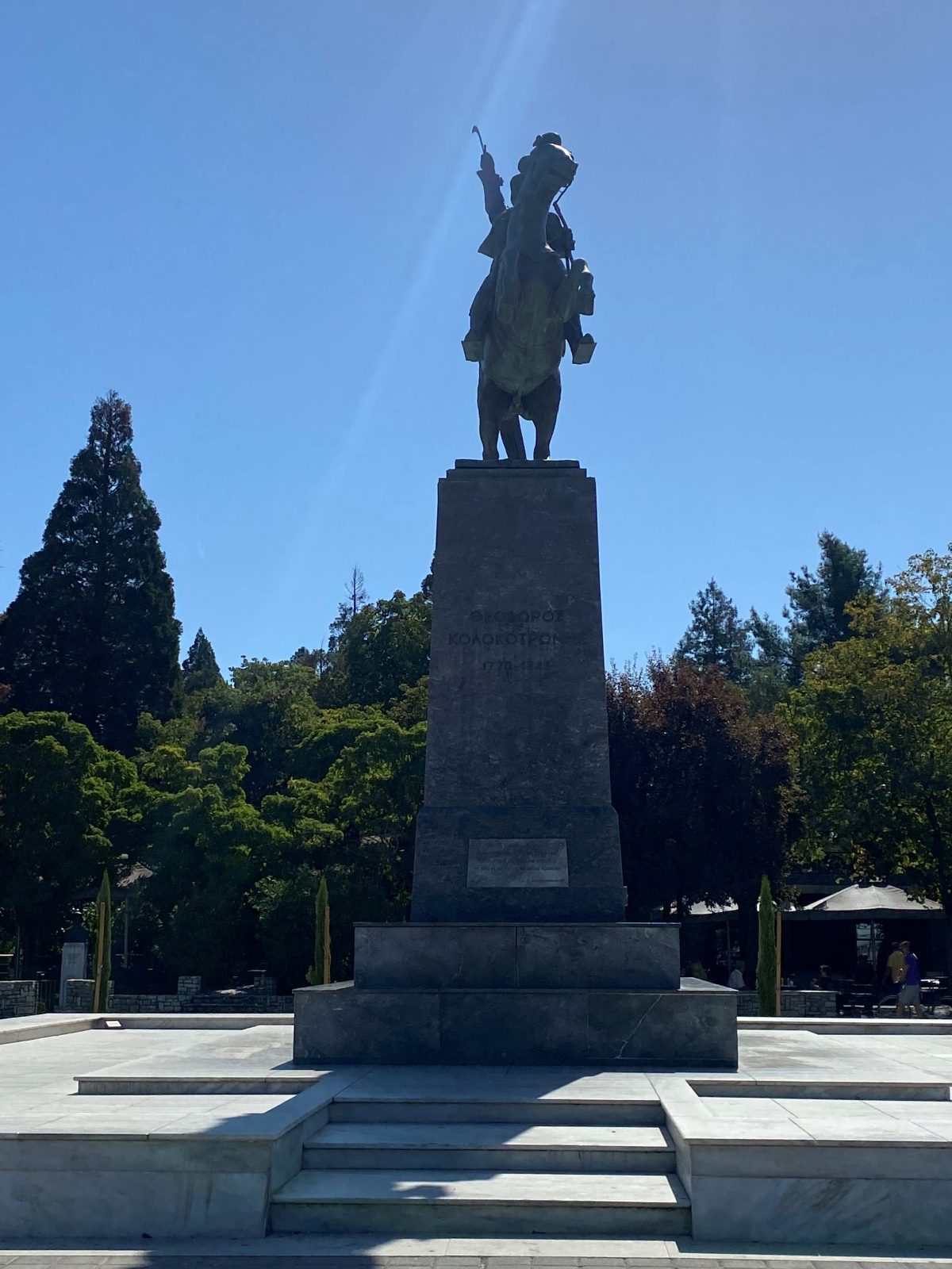 Τρίπολη: Στην Αθήνα για συντήρηση το άγαλμα του Θεόδωρου Κολοκοτρώνη