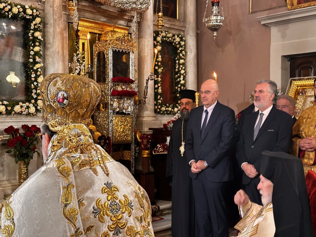 Στην Κέρκυρα ο Υπουργός Εθνικής Άμυνας για τον εορτασμό του πολιούχου Άγιου Σπυρίδωνα