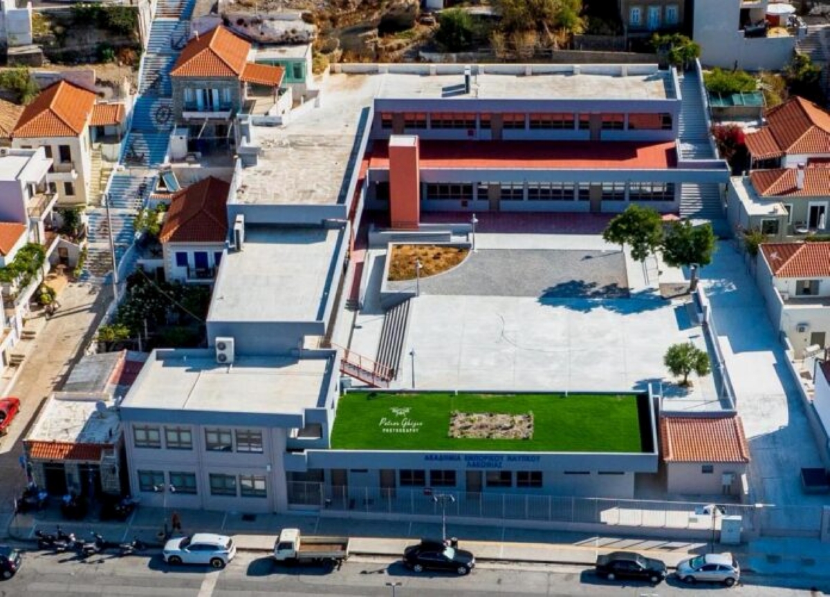Ολοκληρώθηκαν οι εργασίες ανακαίνισης του κτιρίου της Ακαδημίας Εμπορικού Ναυτικού Λακωνίας