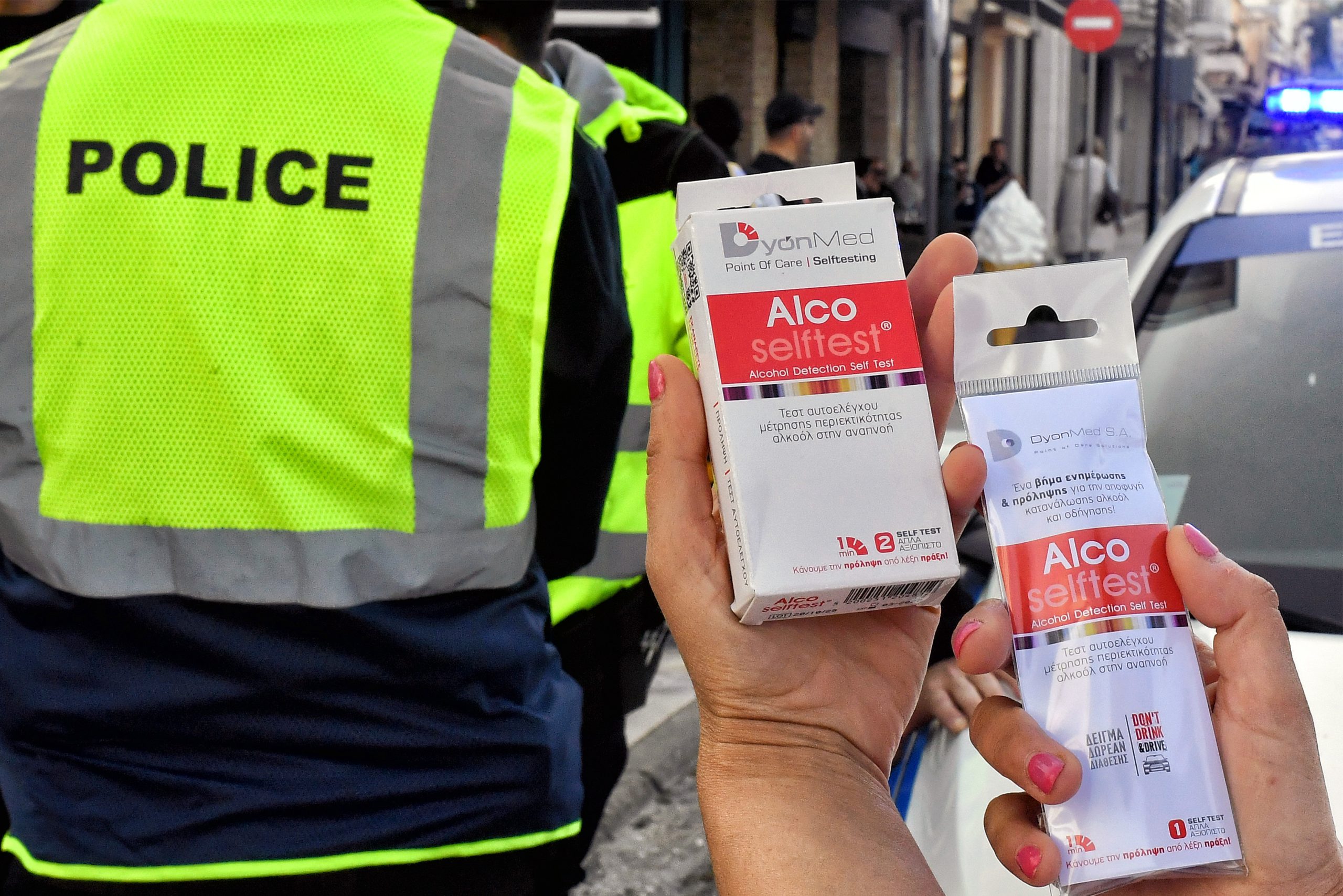 Σαρωτικοί έλεγχοι της τροχαίας για αλκοτέστ – Σε 7.000 ελέγχους εντοπίστηκαν 87 παραβάτες