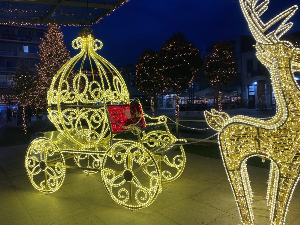 Τρίπολη στολισμένη, εορταστική και χειμωνιάτικη