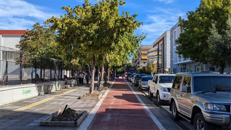 Λάρισα: Κυκλοφοριακές ρυθμίσεις στην οδό Αν. Γαζή λόγω εργασιών ασφαλτόστρωσης