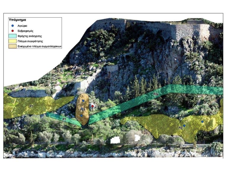 Δημοπρατείται το έργο αντιμετώπισης κατολισθητικού κινδύνου στο μονοπάτι της Αρβανιτιάς Ναυπλίου