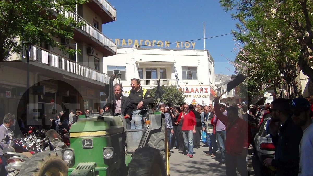 Χίος: Συμμετοχή Μαστιχοπαραγωγών στις αγροτικές κινητοποιήσεις